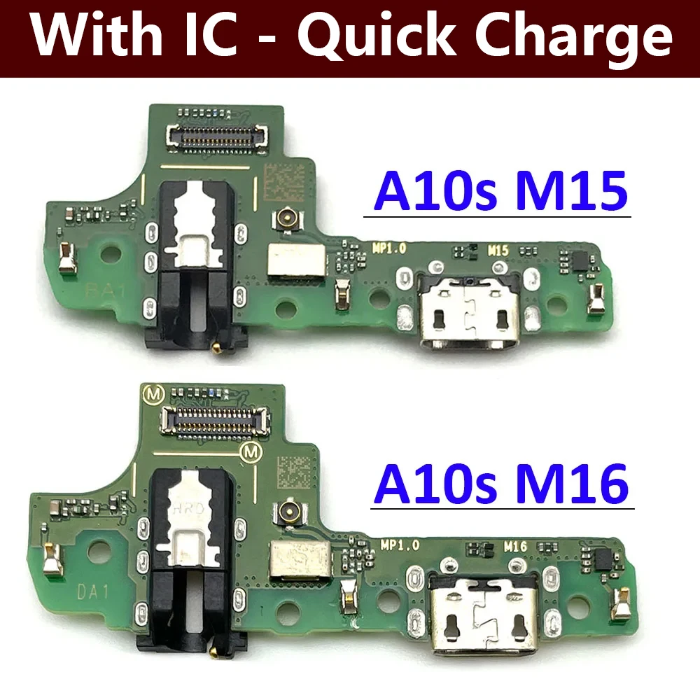 USB Charging Port Board Flex Cable Connector Parts For Samsung A10S A107 A107F A20s A207 A207F M12 M14 M15 M16