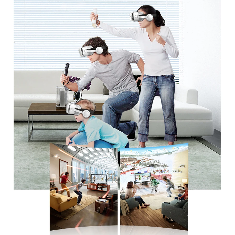 VR Shinecon 10.0 خوذة نظارات ثلاثية الأبعاد الواقع الافتراضي نتوء (غطاء) للهواتف الذكية نظارات الهاتف الذكي سماعة Viar لعبة فيديو مناظير #4