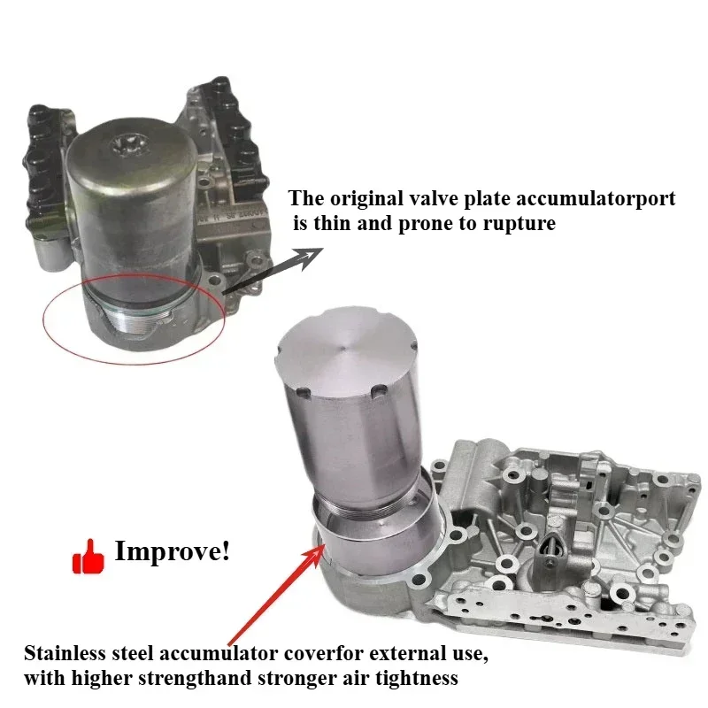 Aublinto Drukaccumulator Voor DQ200 DSG 0AM - Met Afdichting, 7-traps Automatische Transmissie