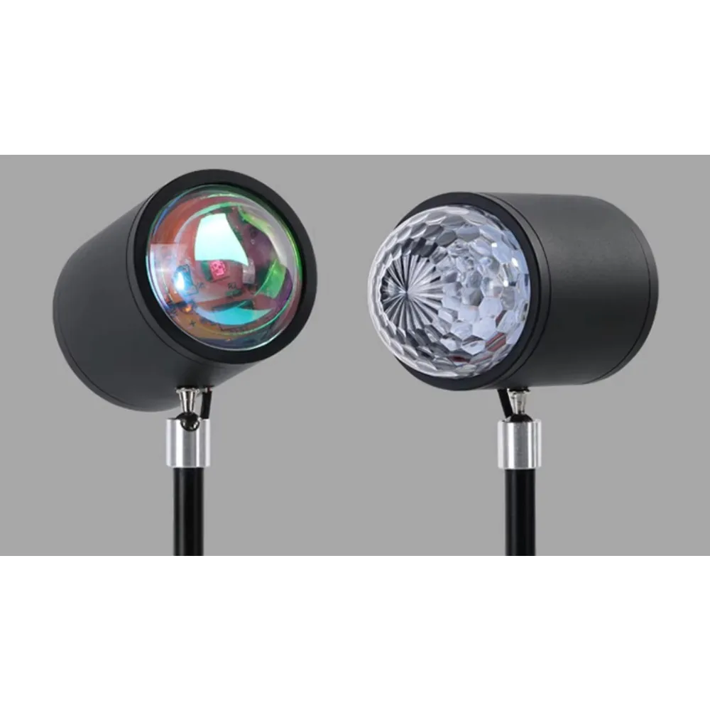 Picture 6: Diode Sunset Water Ripple Double End Remote Control Plug-in Elegant Atmosphere Indoor Bedroom Hotel Bar Night Light