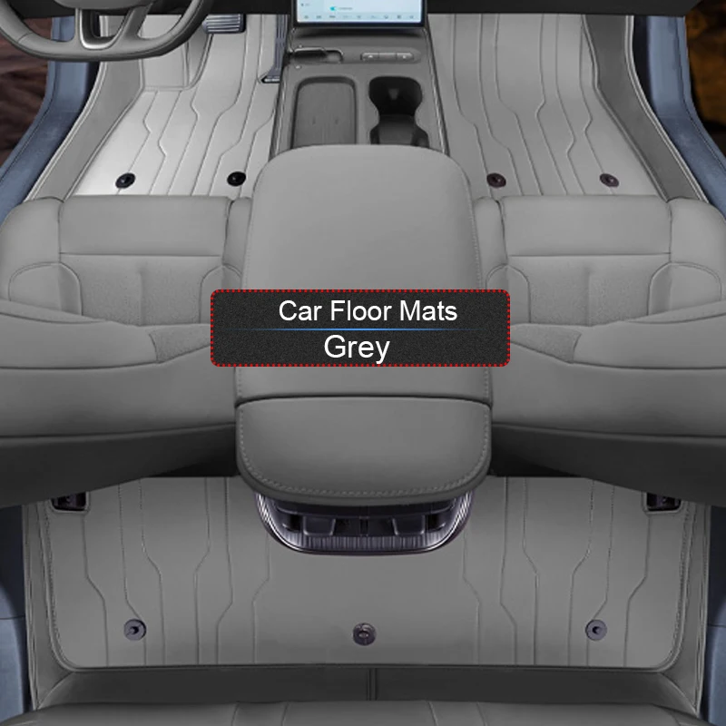 Custom Nappa Leather Anti-Slip Car Foot Protect Mat For NIO ET5 2023-Present Auto Luxury Waterproof Floor Pad Interior Accessory - view 3