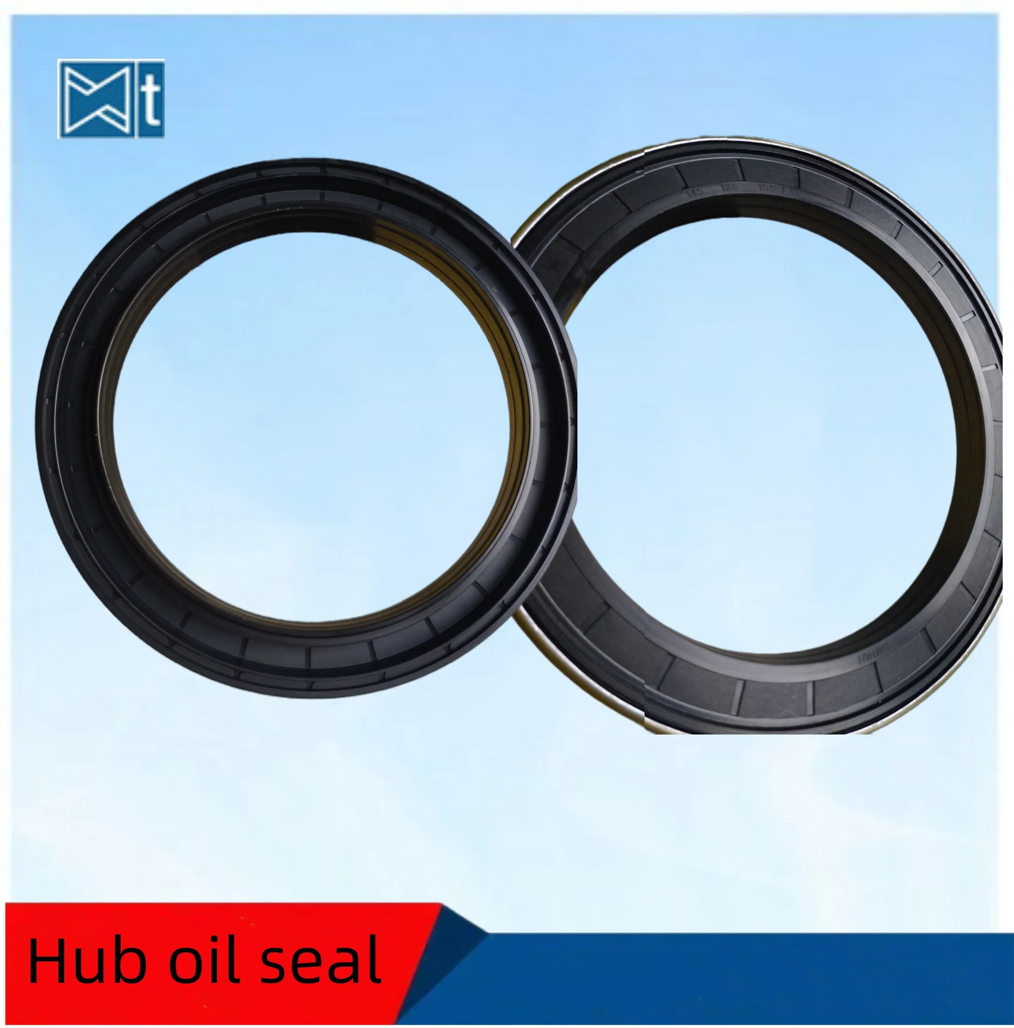 Box type oil seal NBR145*189*15.5/17 mm CASSETTE wheel hub oil seal agricultural machinery engineering machinery ISO 9001:2008