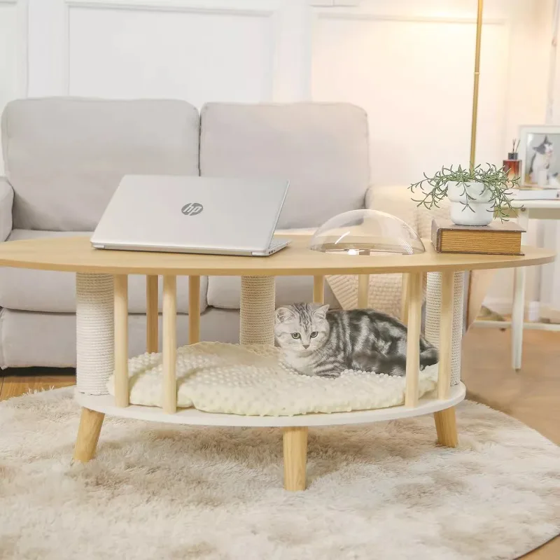 Center Modern Coffee Tables Design Animals Cave Lounge Nest Nordic Elegant Cat House Puppy Tavolo Salotto Balcony Furniture