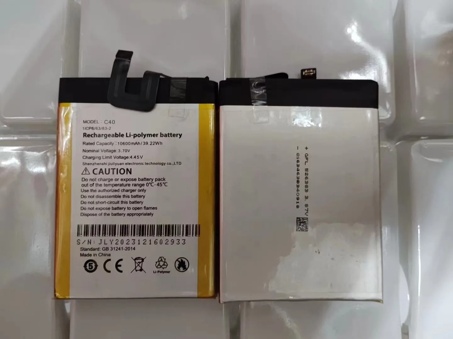 New Battery For CUBOT C34 C36 C40 C45 Mobile Phone Battery  10600mah 3.7V
