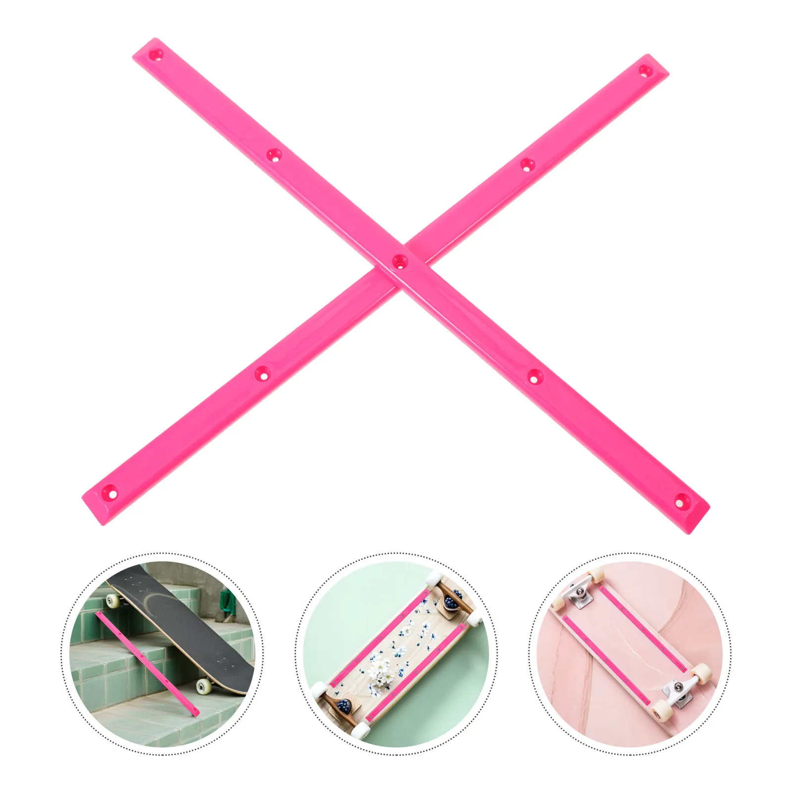 2-pecas-protetores-de-borda-para-skate-e-longboard-plastico-rosa-dupla-face-absorventes-de-impacto-para-deck