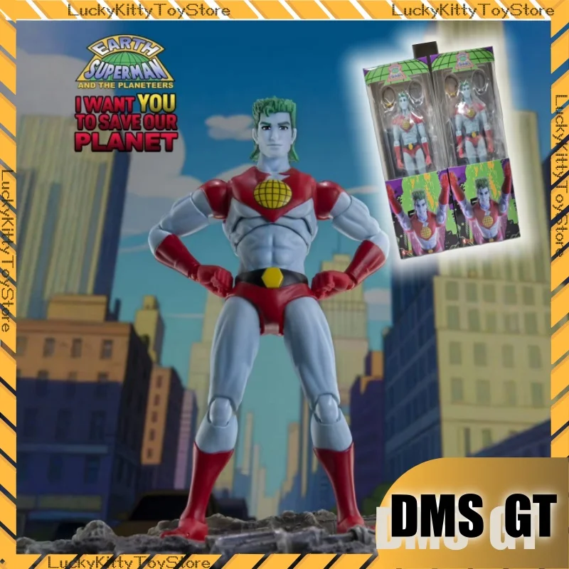 

In Stock Greattoys Gt Dsm Earth Superman 1/12 Captain Planet Actuable Doll Figure Collection Model Desktop Decoration Toys Gifts