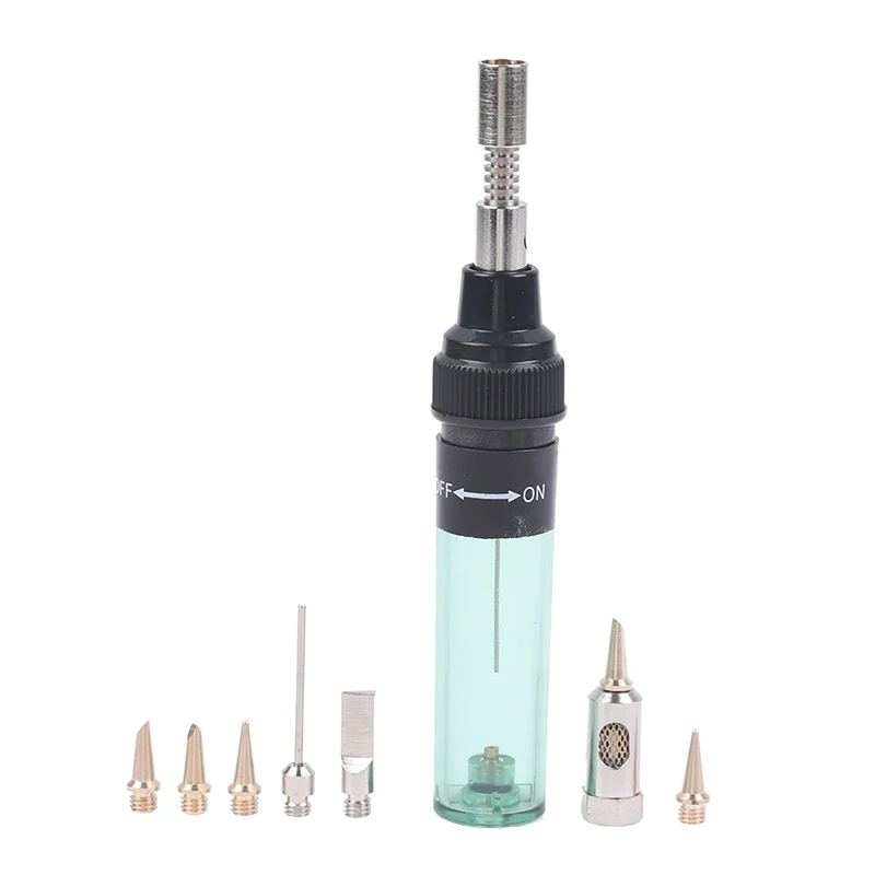 1300 Celsius Butane Gas Welding Soldering Irons Cordless Butane Tip Tool Welding Pen Burner Blow Torch Gas Soldering Iron Head