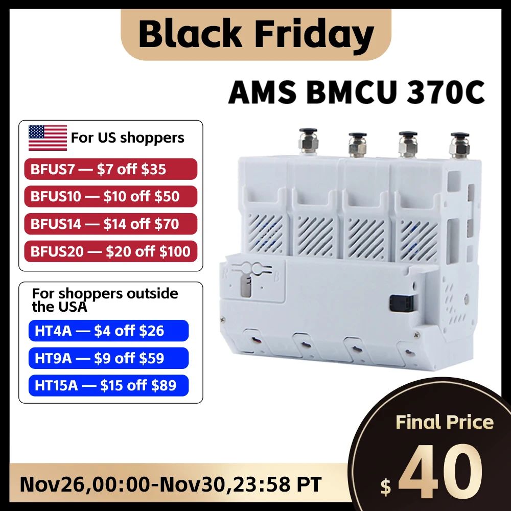 yZ[zToaiot Bmcu 370C AMS lite BMCU370C [t@[z[ZT[oobt@OiA1 A1 MINI 3Dv^[AMS MMUpj