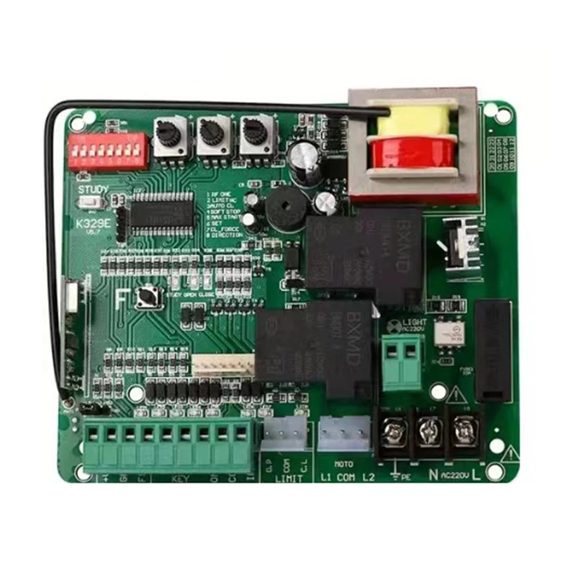 Placa principal de puerta corredera DW329/K329E, controlador de placa de circuito de Motor Universal de puerta batiente, placa principal PCB
