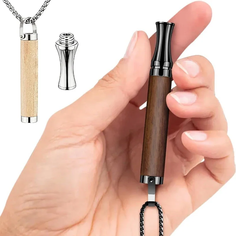 

Necklace Aromatherapy Diffuser Quitting Smoking Fashion Essential Oil Diffuser Lockets Necklace Neutral Jewelry Relief Anxiety