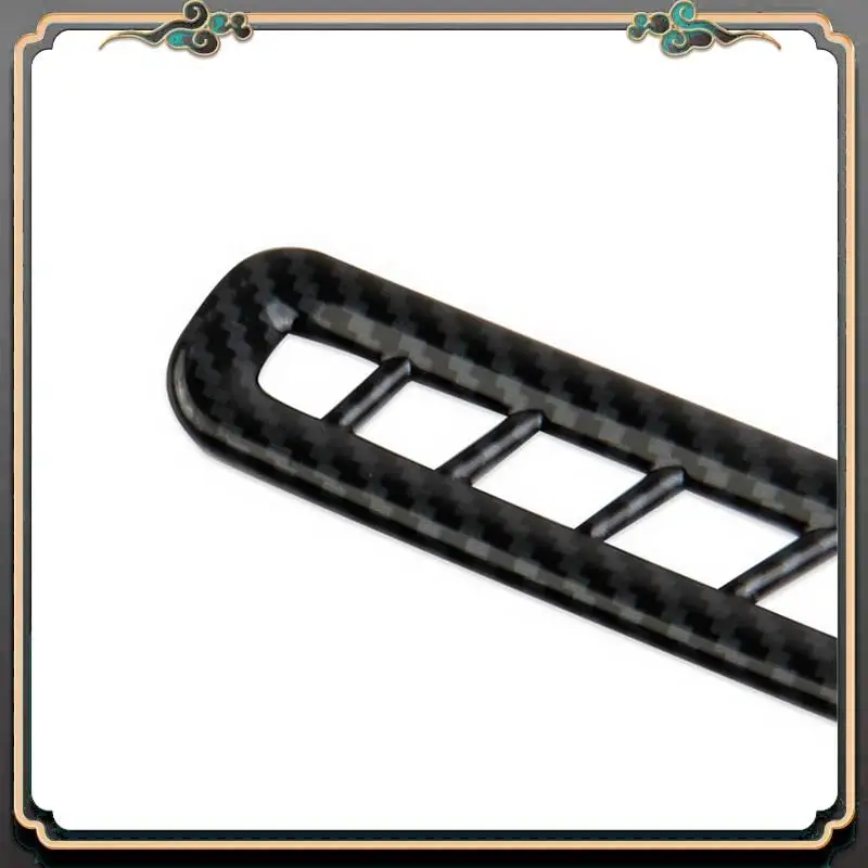 

Car Inner Door Air Conditioner Outlet Vent Cover Trim For Ford Mustang 2024 Interior Accessories Carbon Fiber