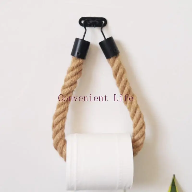 L1EE Vintage Wandmontierter Taschentuchrollenhalter, dekoratives für den Heimgebrauch Hotel