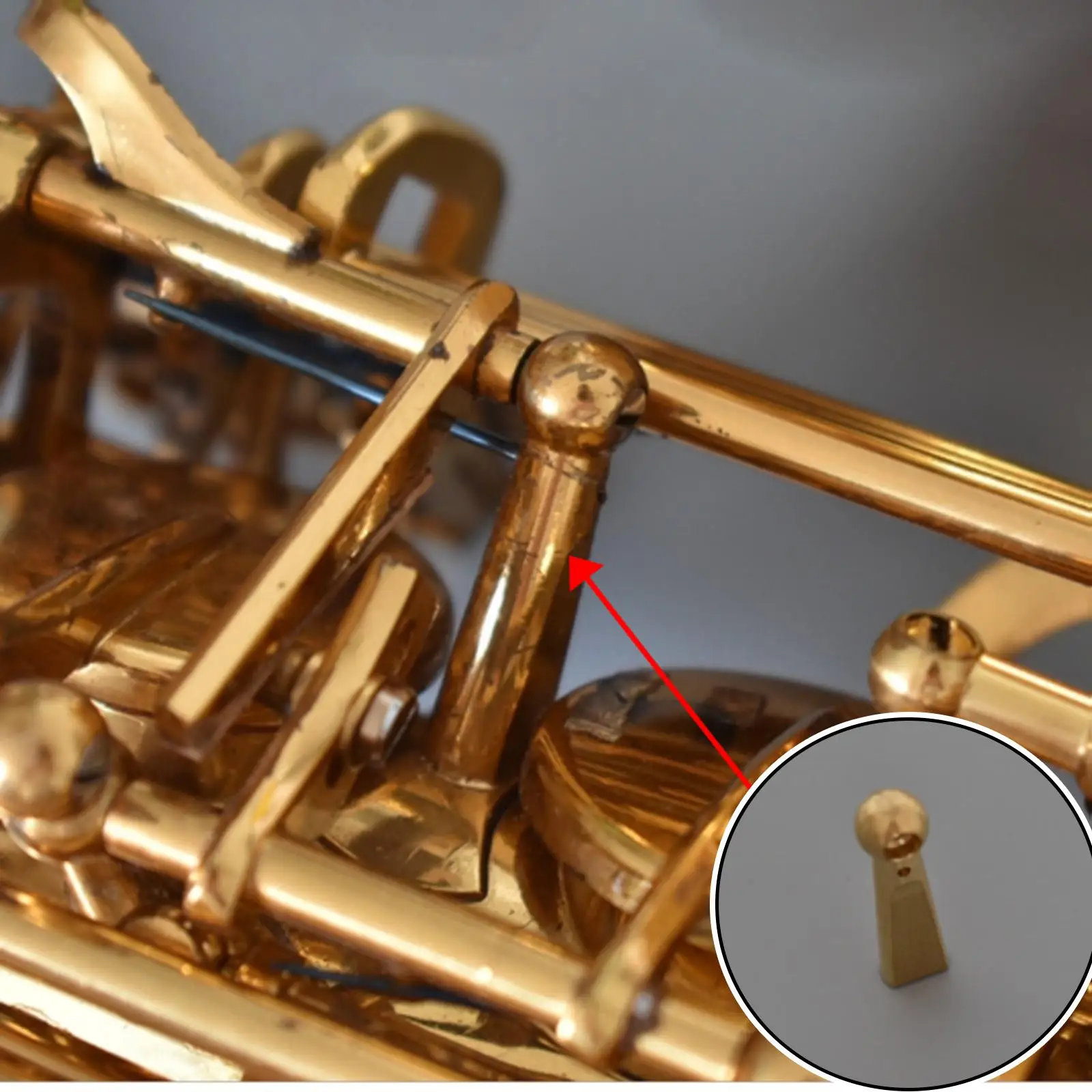 Saxophone Repair Screw Copper Easy Replacement Instrument Maintenance High Performance Enhanced Stability Saxophone Accessories