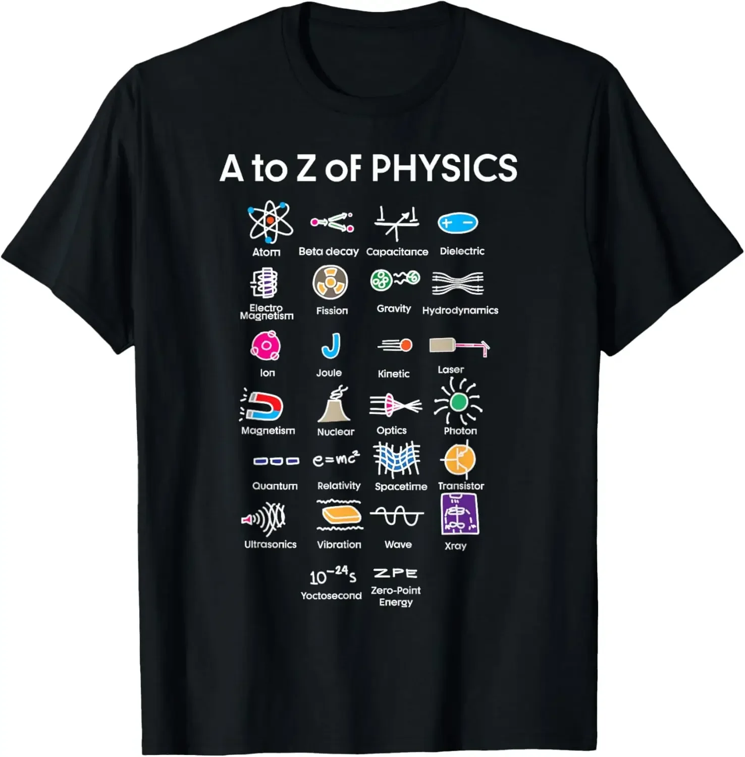 Quantum Physics Student Science T-shirt Printed Graphic T-shirt Women's T-shirt Vintage Summer Streetwear Harajuku Fashion  Y2K