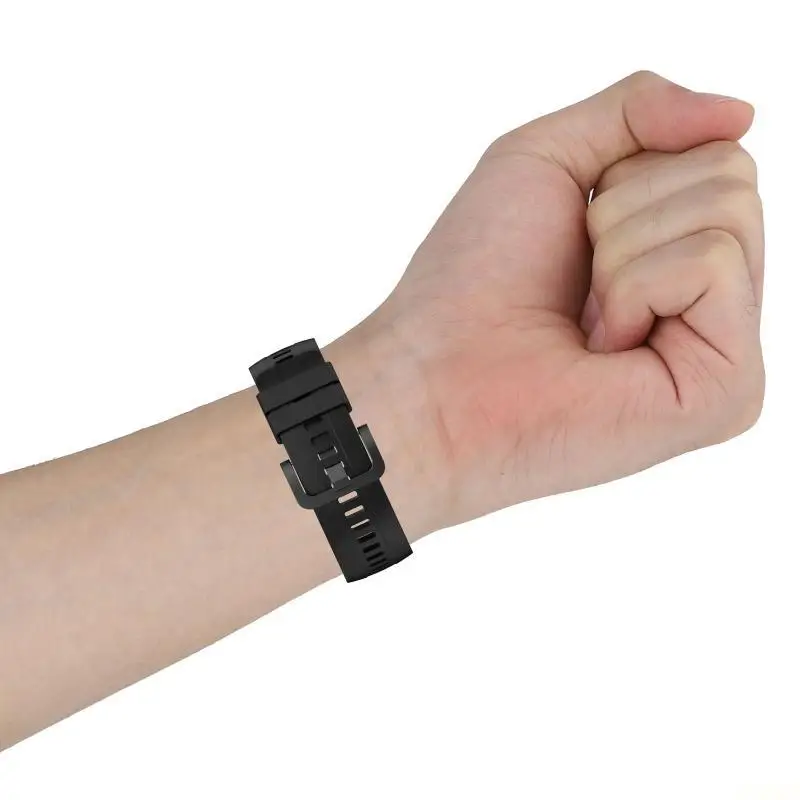 B03F Silica Strap Suitable Belt for Watch Waterproof Bracelet Durable for Smart Watch Fashion Band Belt Sports W