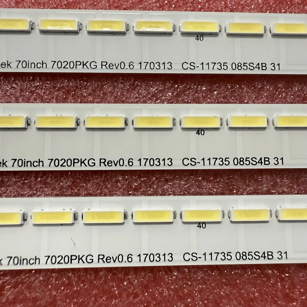 LED Backlight Strip for Sharp LC-70SQ17U LC-70SQ15U LC-70EQ10U LC-70LE640U LC-70LE650U