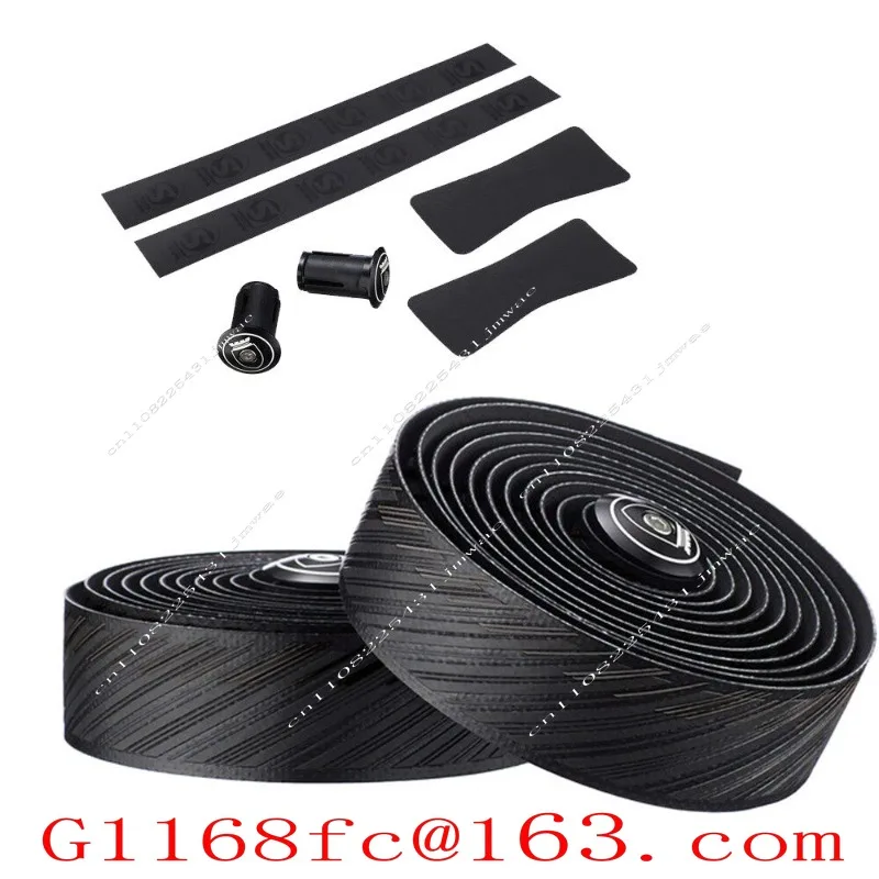 Road Bike Handlebar Strap Non-slip Shock Absorbing Lizard Leather Strap