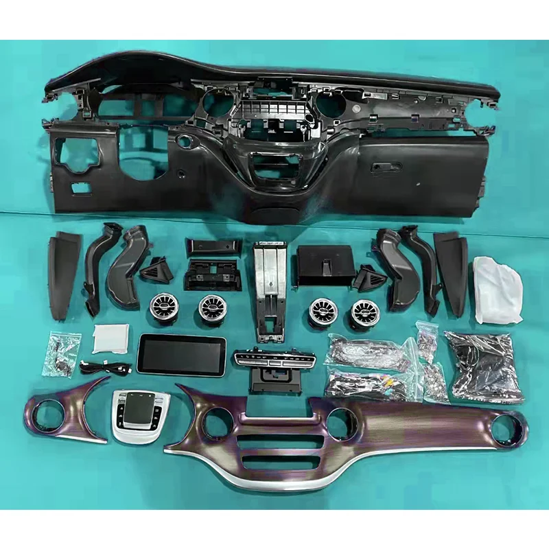 Console central do painel do carro de alta qualidade para Vito W447 modificado para acessórios do carro decoração interior