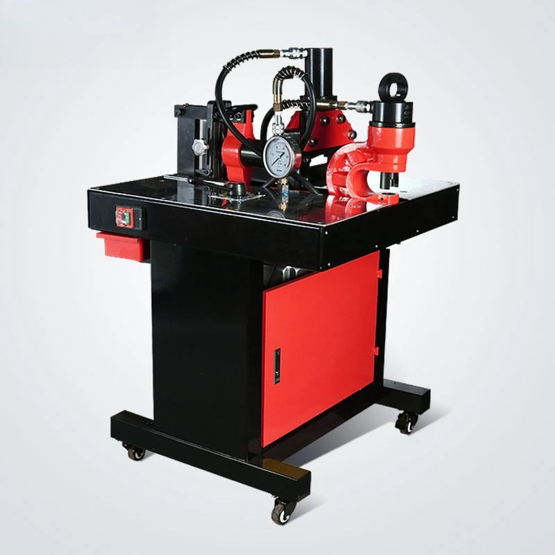 Multifunctional three-in-one busbar processing machine Copper aluminum busbar processing machine