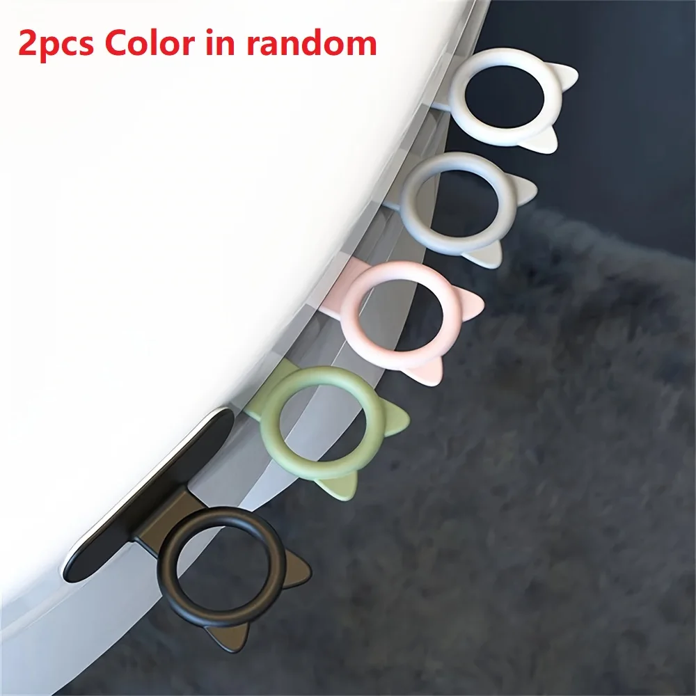 2pcs Multifunction Toilet Seat Lifter Toilet Lifting Device Avoid Touching Toilet Lid Handle Ring Shape Pot Seat Lifter