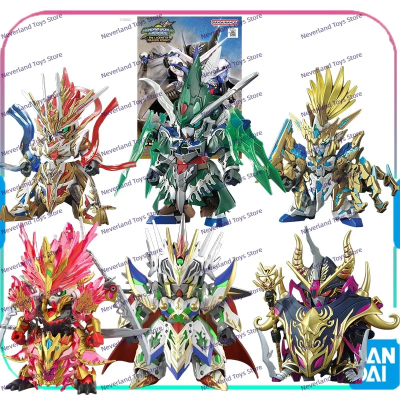 

BANDAI Original GUNDAM SDW Series HEROES Standard version Wukong Pulse Gundam Military horse Dark Mask Figure Toys Gift IN STOCK
