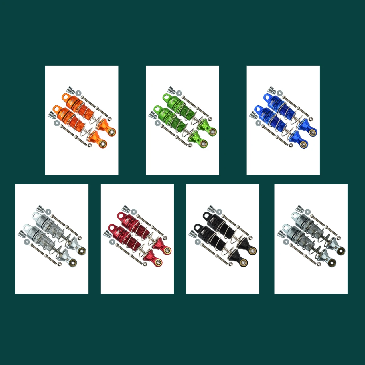 

Алюминиевые передние пружинные демпферы GPM для LOSI 1/18 Mini-T 2.0 1/16 Mini-B