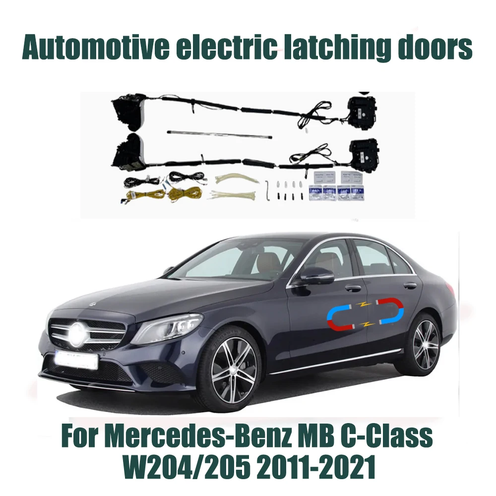 For Mercedes-Benz MB C-Class W204/205 2011-2021 Car Close Doors Super Silence Automatic Suction Door Closing Automatic Door