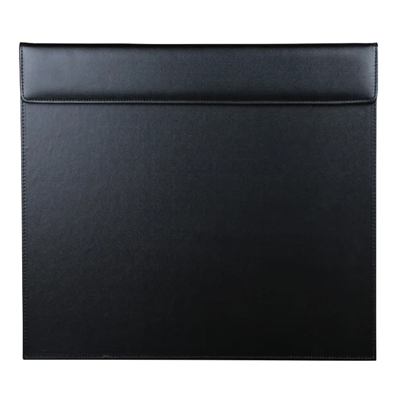 PU Leather A3 Writing Pad Mat 46 x 35 cm Desk Blotter with Padded Surface and Wood Core, Black or Coffee Business Gift Board