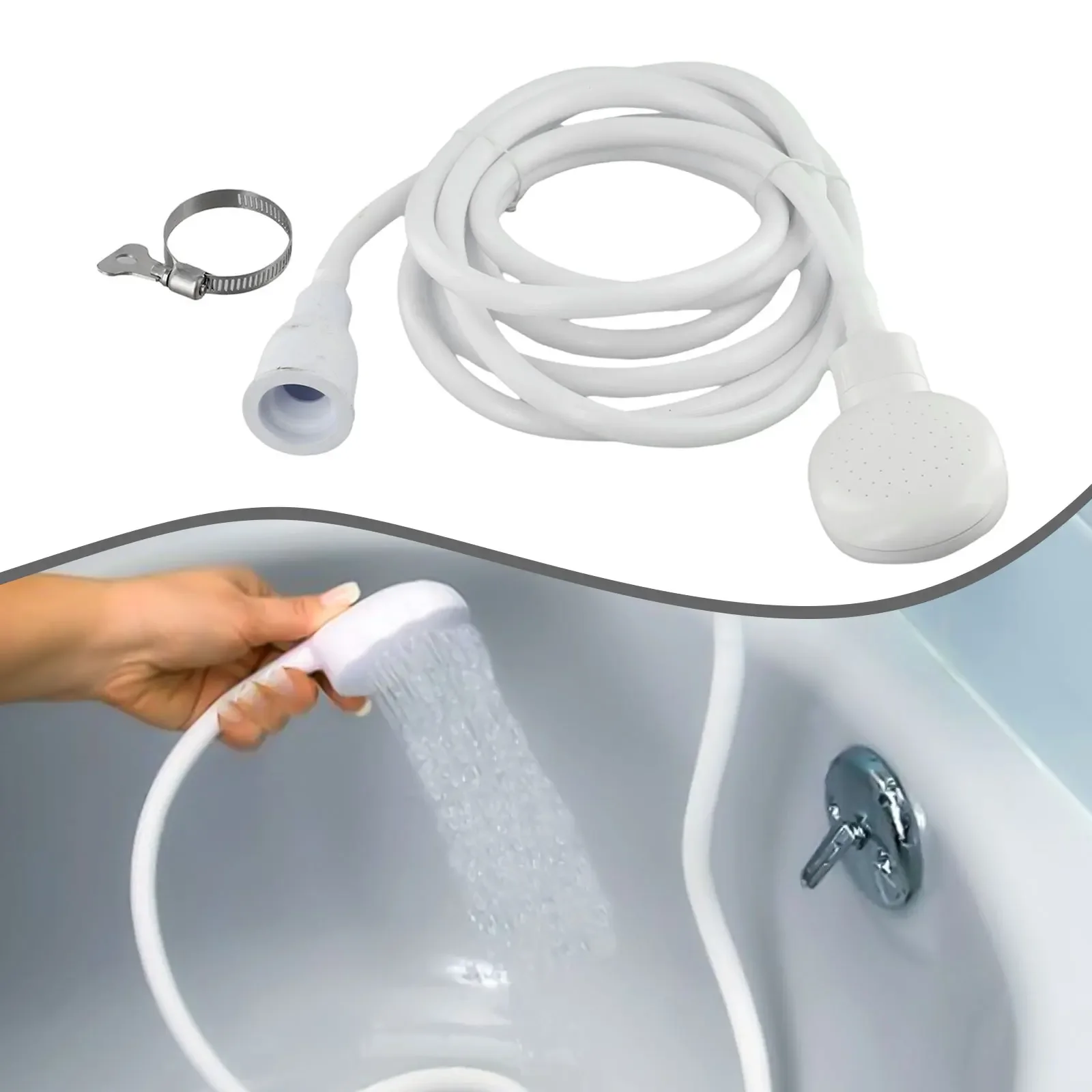 High Quality Practical 2021 Brand New Shower Hose Shower Tap Attachment Bath For Single Tap Spray Head Hose Mixer