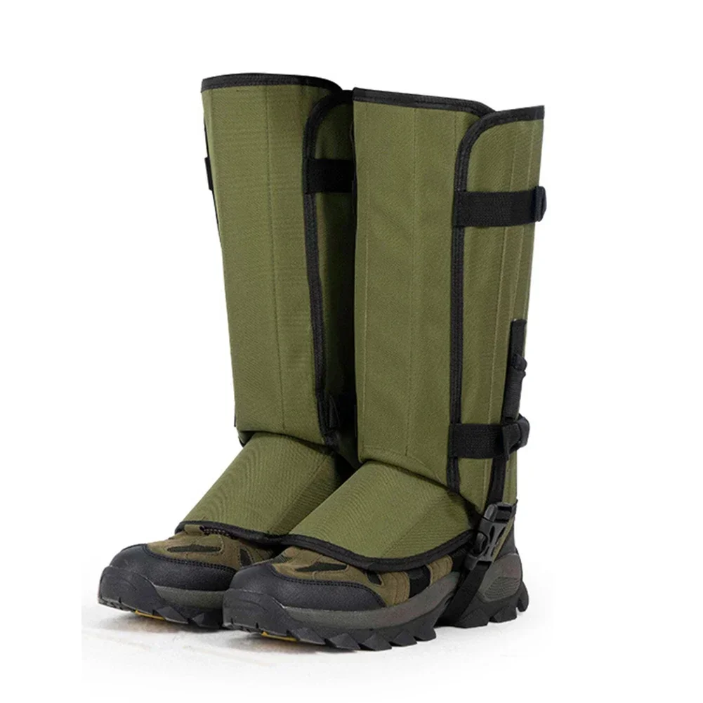 Essential Waterproof Gear Adjustable Leg Gaiters to Protect Against Snow Rain and Wind While Adventuring Outdoors