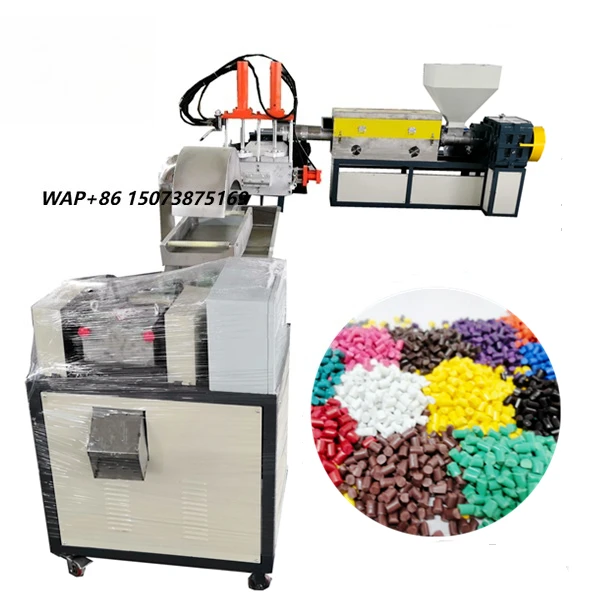PP PE PET Recycling Extruder Plastic Granulation Making Granulating Production Line Granulator Machine