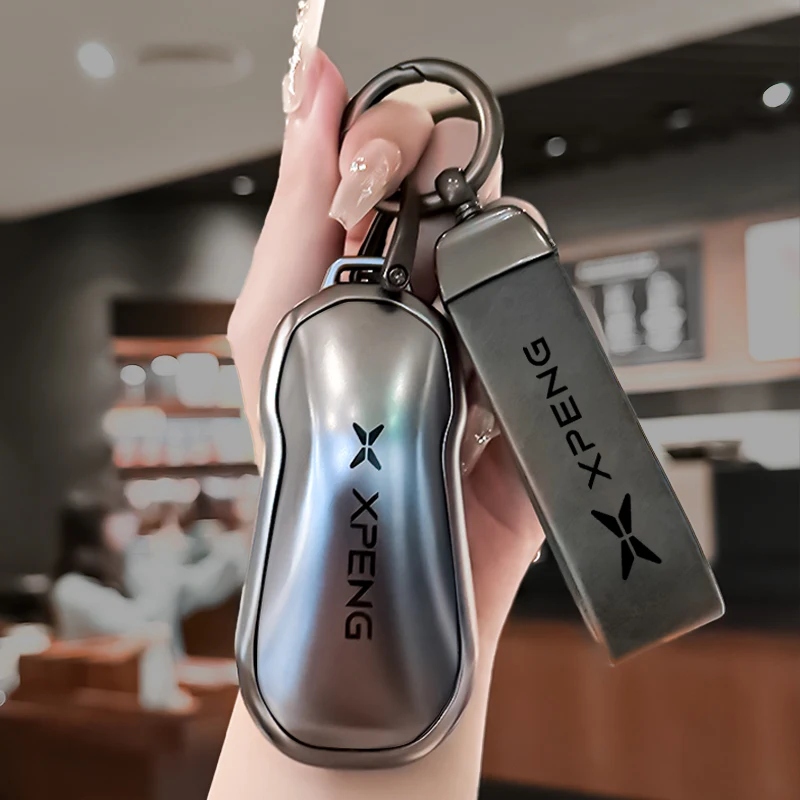 

Key Case for Car For Xpeng P7g3i G6g9p7i P5 Female G3 Car Key Cover Man Advanced Buckle Protective Case