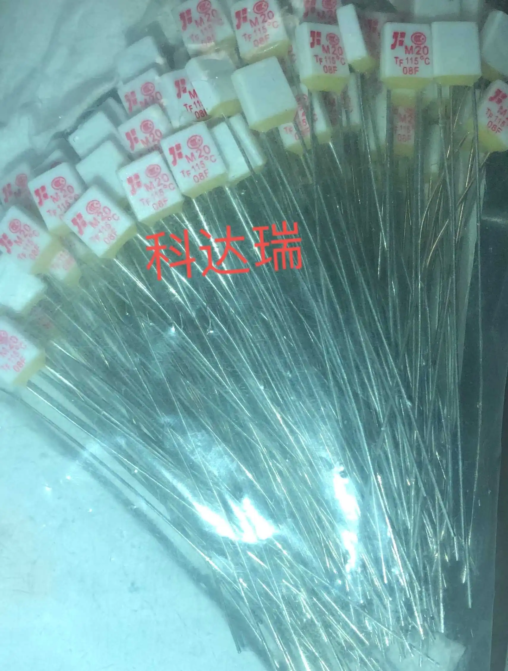 100PCS/ M20 brand new temperature fuse fuse 1A/2A 250V 115 degrees