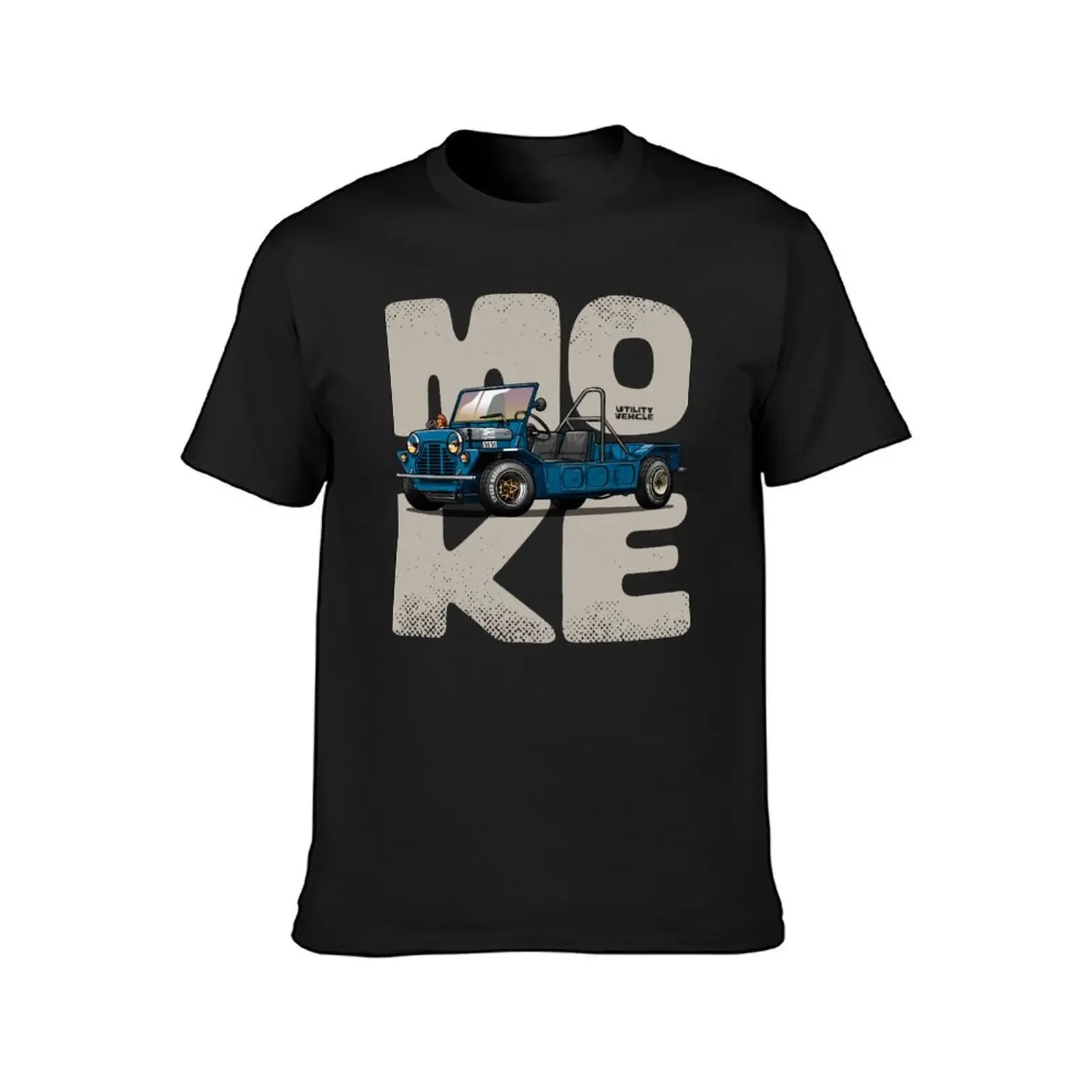 Moke T-Shirt graphic t shirt vintage funny shirt cotton anime tshirt mens t shirt graphic