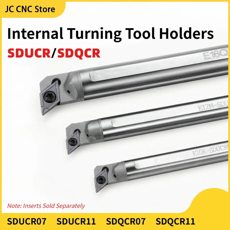 C08K E08K E10K E12M E16Q C10K C12M C16Q SDUCR SDUCR07 SDQCR 07 11 Holder of tungsten carbide Internal cooling Mechanical lathe