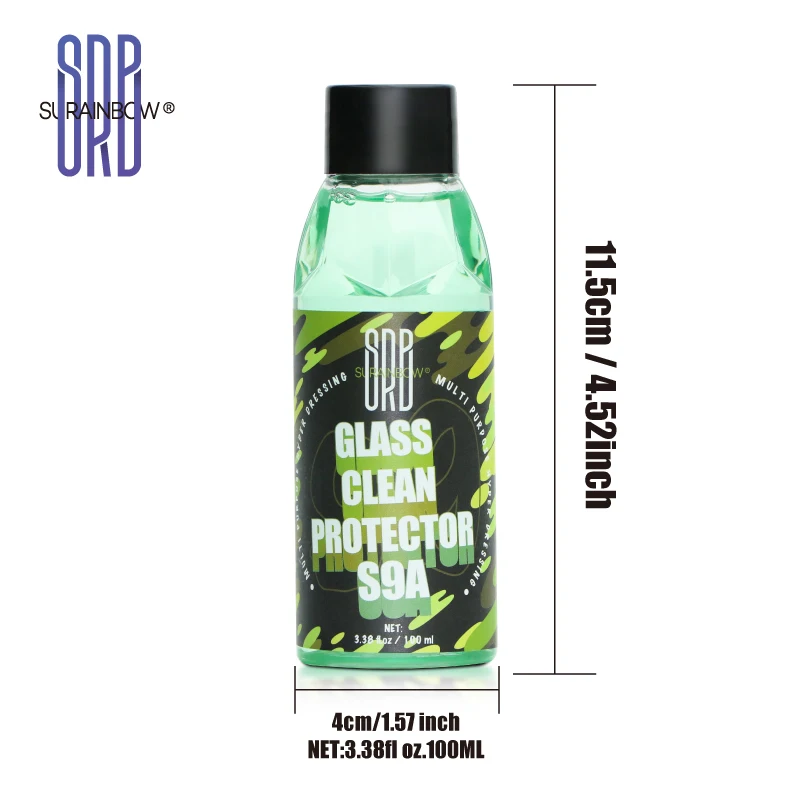 Glass Cleaner (Works on Glass, Windows, Mirrors, Navigation Screens & More; Car, Truck, SUV and Home Use),Safe on Tinted Windows