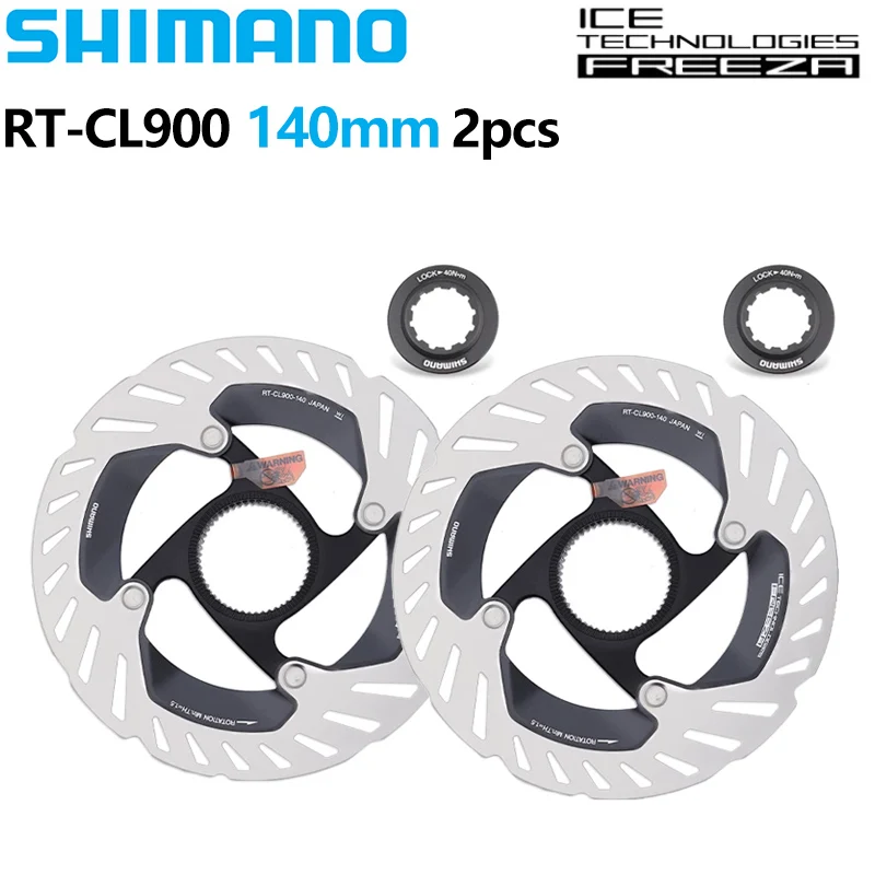 Shimano RT-CL900 140mm 160mm Rotor Ice Technology Brake Disc Internal Lock Disc Rotor Road Mountain Bikes Disc Rotor Bike Parts