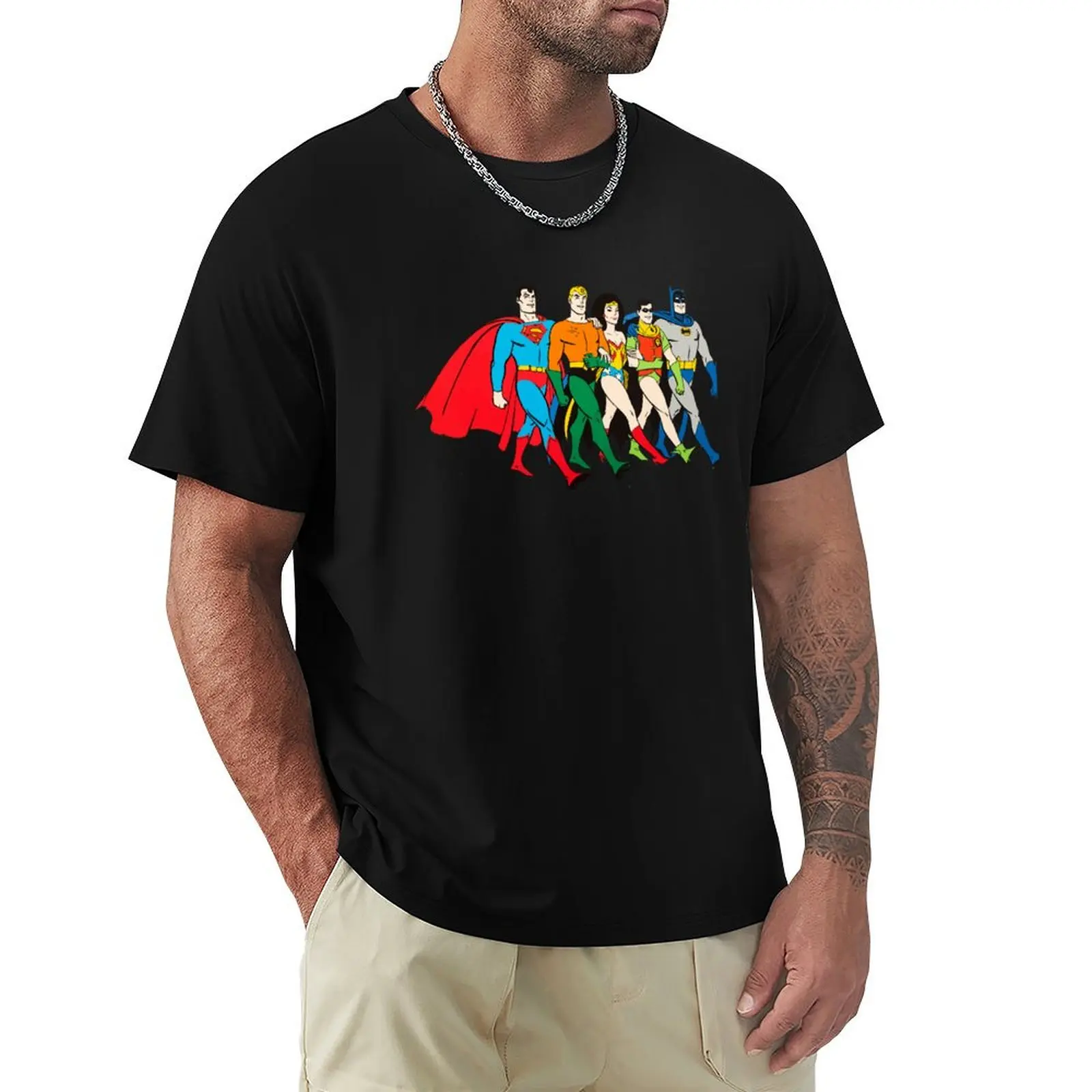 

Super Friends T-Shirt oversize t-shirts man customs plus sizes t shirt for men