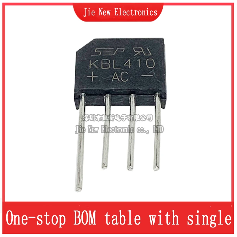 5PCS KBL406 KBL408 KBL410 KBL606 KBL608 KBL610 Single Phase Diode Bridge Rectifier KBL-406 KBL-410 KBL-606 KBL-608 KBL-610 DIP-4