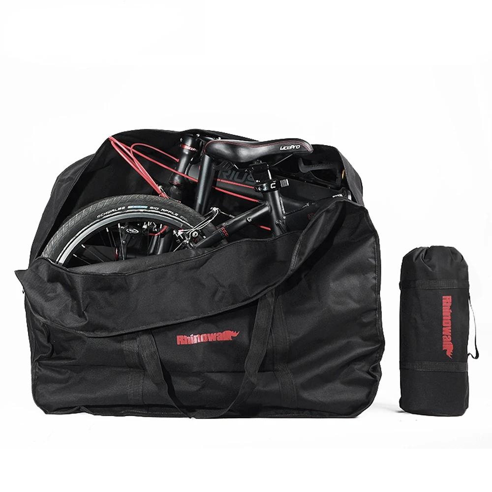 

Rhinowalk 14 inch 20 inch Folding Bike Bag Loading Vehicle Carrying Bag Pouch Packed Car Thickened Portable Bicycle Pack