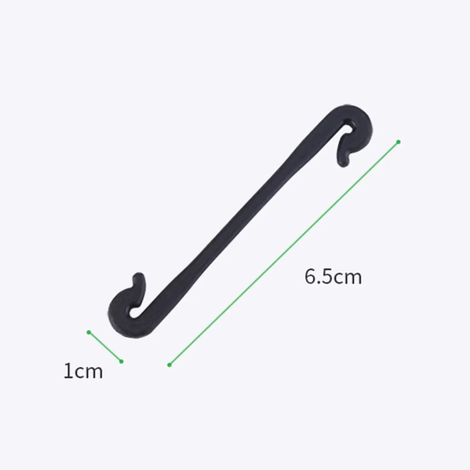 200 قطعة من مشابك دعم نباتات الحديقة بإبزيم مربوط