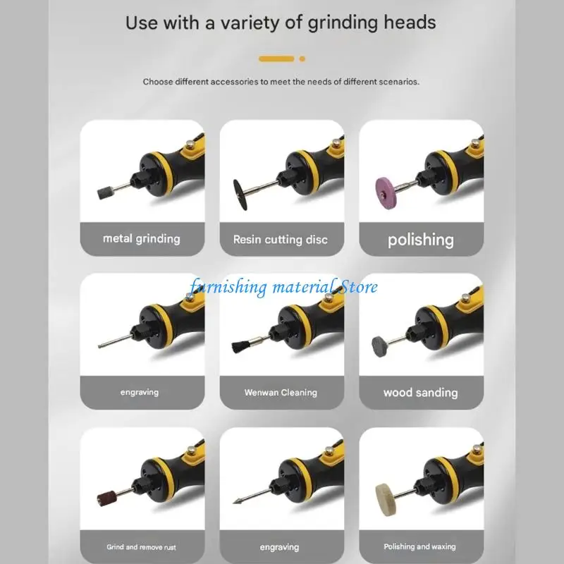Y5GD 58 Part Engraving Tool Handheld Double Orientation Decreased Throb Type CREATE Charging