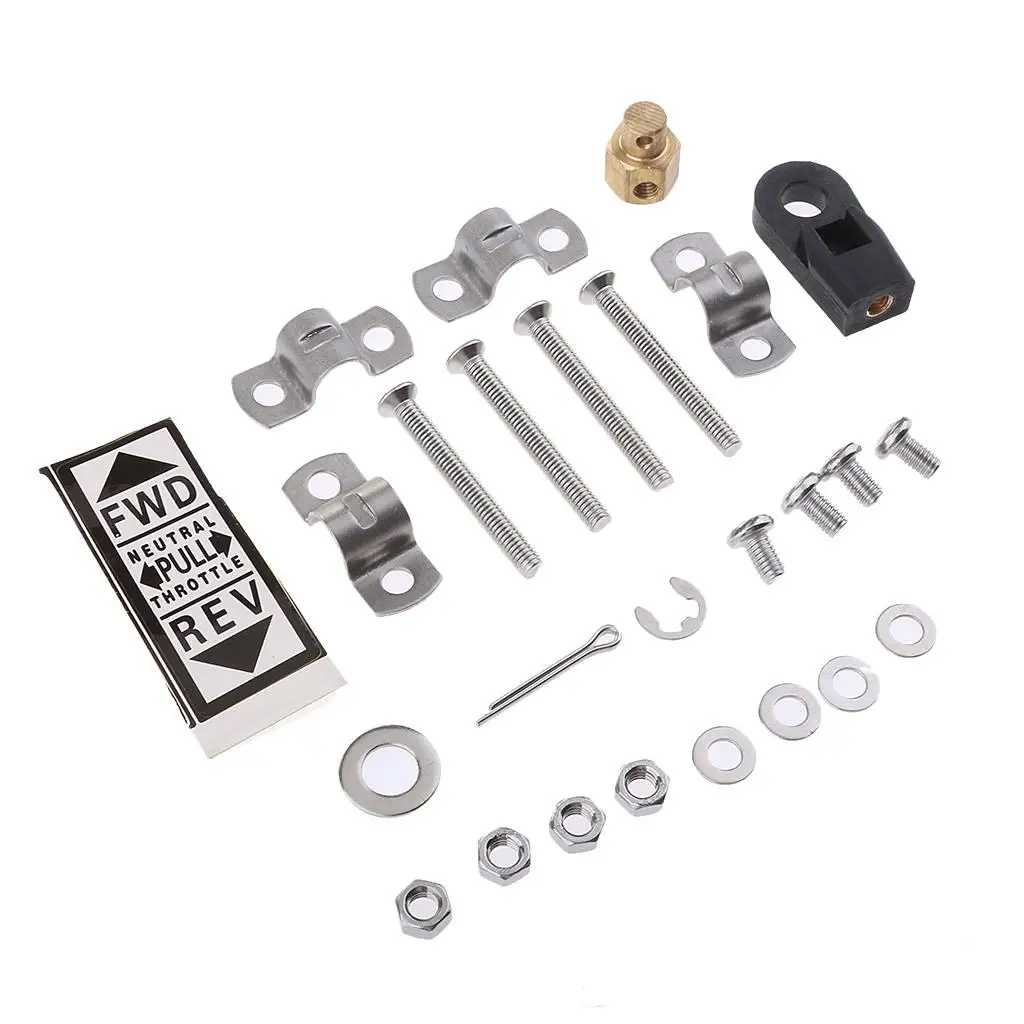 Components And Parts Upper Assembly Single Control Lever Boat Throttle