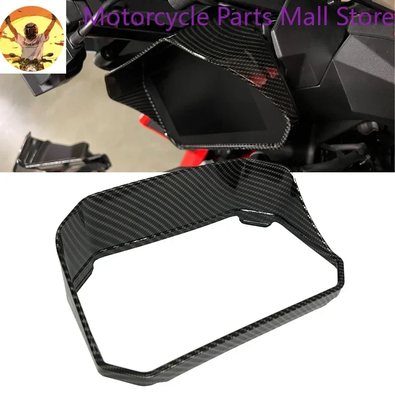 For BMW R1200GS LC R1250GS ADV R1250R/RS F750GS F850GS F900XR Carbon Look Instrument Hat Sun Visor Meter Cover Screen Protector