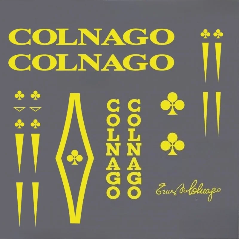 مجموعة ملصقات "Vibrant Red Colnago"، مثالية لإطارات الدراجة وأقنعة الخوذة وإضافة ألياف ركوب الدراجات الجريئة