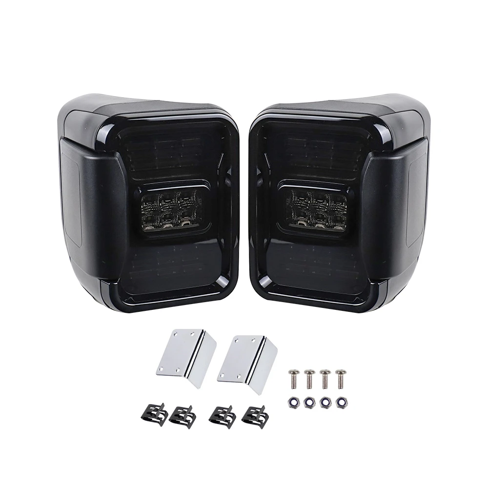 LED Rear Tail Lights For Jeep Gladiator JT Sport/S Overland Rubicon Brake Reverse Running Lamp Euro Version