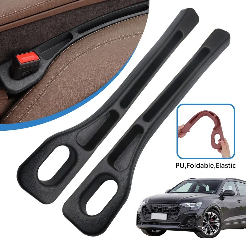 

Car Seat Gap Leak-proof Storage Plug Strip For Audi Q8 2019-2024 Car Seat Gap Filler Organizer Interior Decoration Accessories