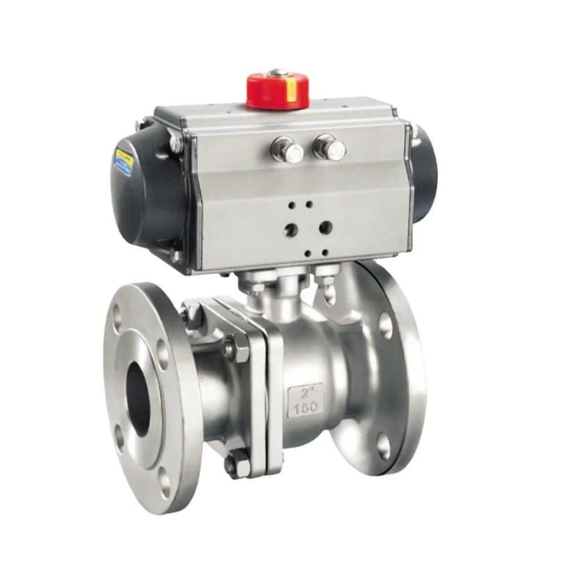 

WCB Flange Segment Pneumatic Actuator Control Ball Valve High Temperature Water Media OEM Customizable