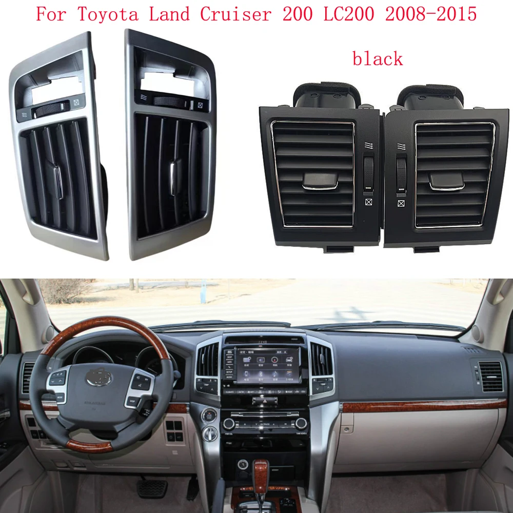 

Автомобильная розетка кондиционера для Toyota Land Cruiser 200 LC200 2008-2015, панель кондиционера, решетка воздуха
