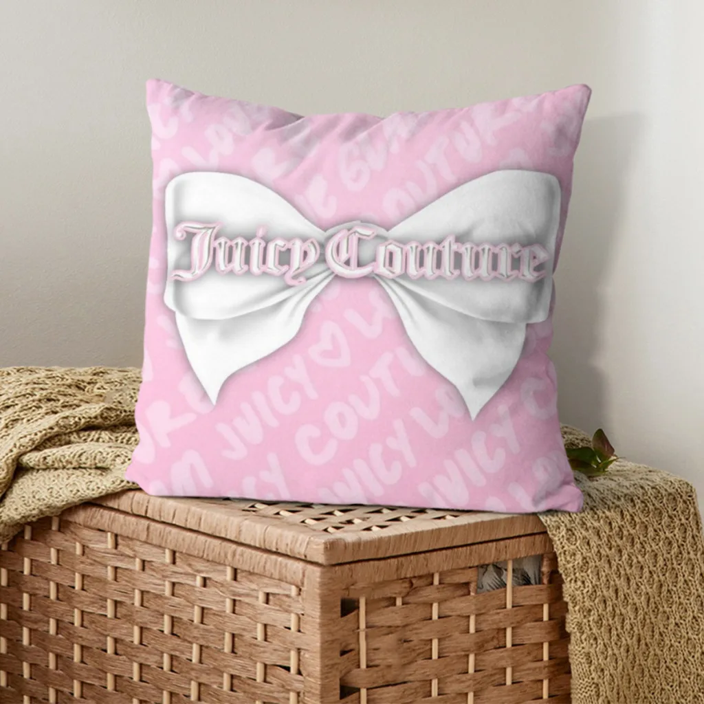 Pink-Fashion-Like-Juicy-Couture-Style Cushion Cover Pillowcase Cushion Pillow Home